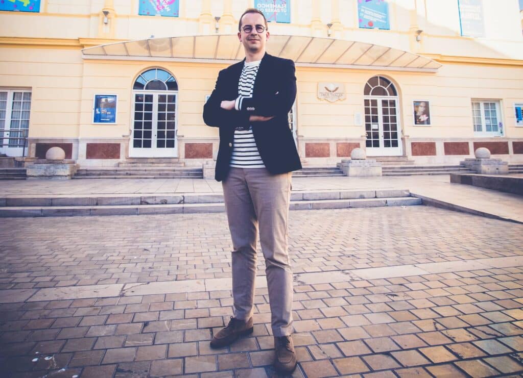 El director de orquesta Salvador Vázquez.