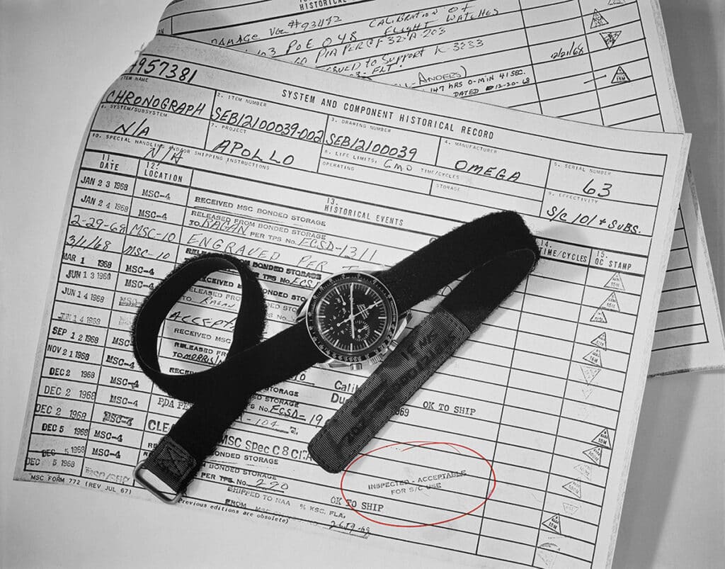 60 años del OMEGA Speedmaster en la NASA: el reloj que conquistó el espacio 1 OMEGA Speedmaster.