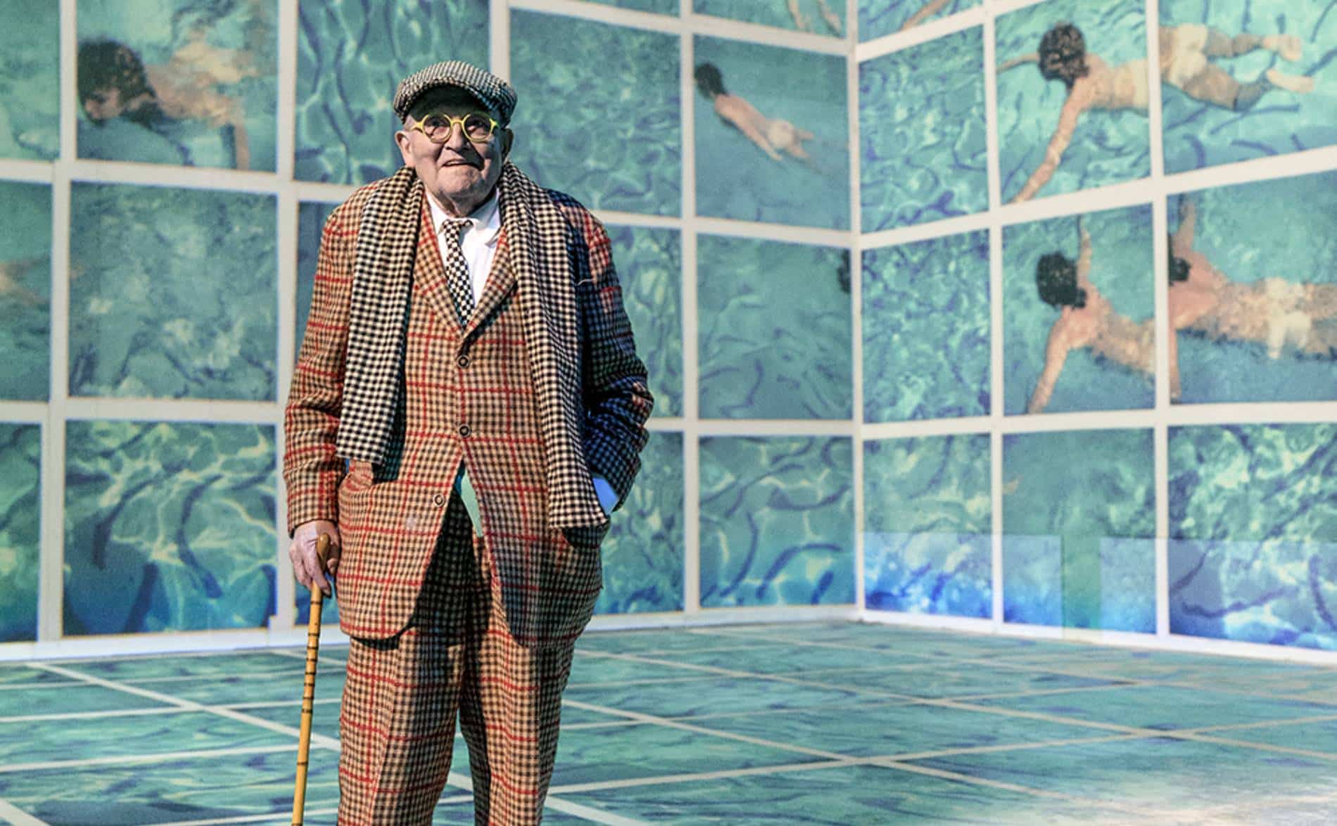 David Hockney: la mirada incansable del arte contemporáneo 1 David Hockney en uno de los espacios de Lightroom.