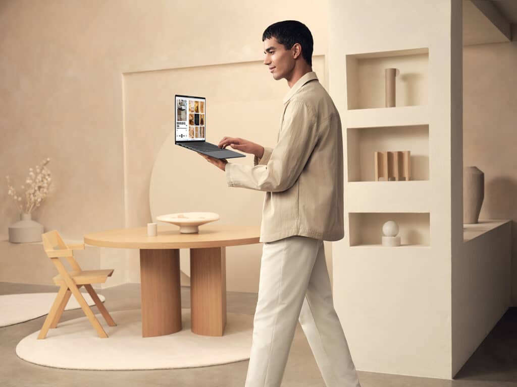 ASUS Zenbook A14: el portátil que conecta elegancia, potencia e innovación 3 ASUS Zenbook A14.