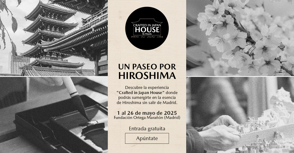 Mazda abre una ventana a Japón en Madrid: un viaje sensorial a la Hiroshima desconocida 1 Exposición Crafted in Japan de Mazda.