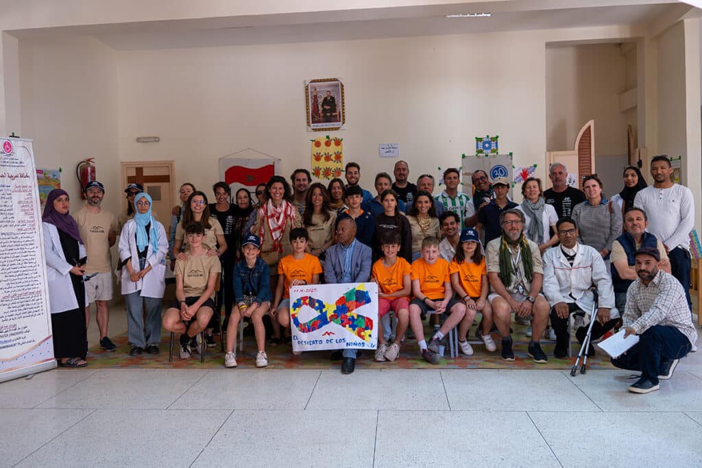 Hyundai, un año más de solidaridad con El Desierto de los Niños 2 Asociación de Personas con Discapacidad de Erfoud en Marruecos.