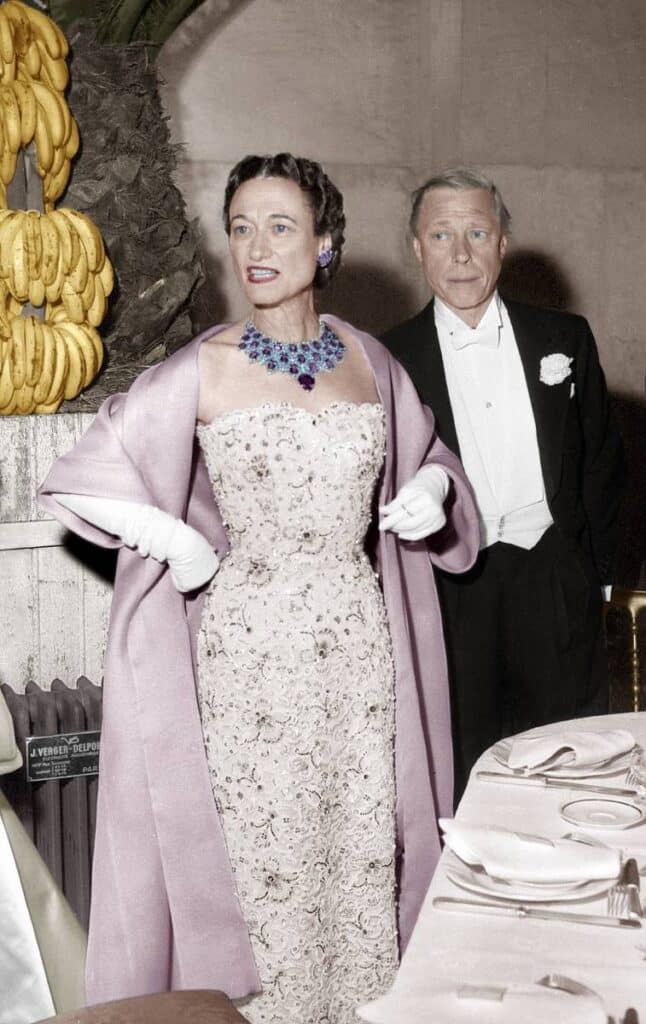 Wallis Simpson, duquesa de Windsor.