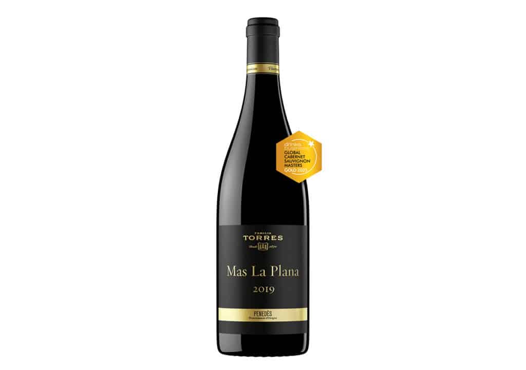 Medalla de oro para Mas La Plana 2019 de Familia Torres en los Global Cabernet Sauvignon Masters.