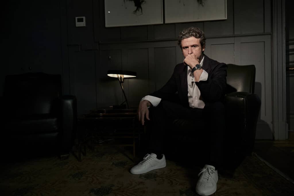 Diego Martín posa parar Gentleman.