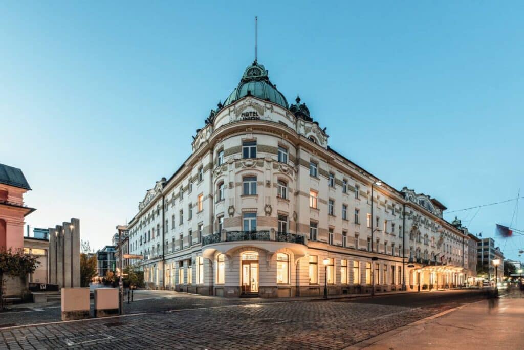 Grand Hotel Union Eurostar de Liubliana.