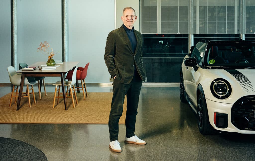 Holger Hamps posa para Gentleman en las oficinas del Grupo BMW en Madrid.