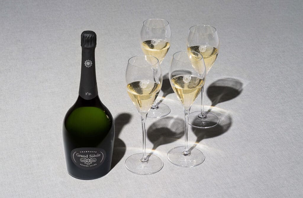 Coque, embajador oficial de Grand Siècle, el cuvée estrella de Laurent-Perrier.