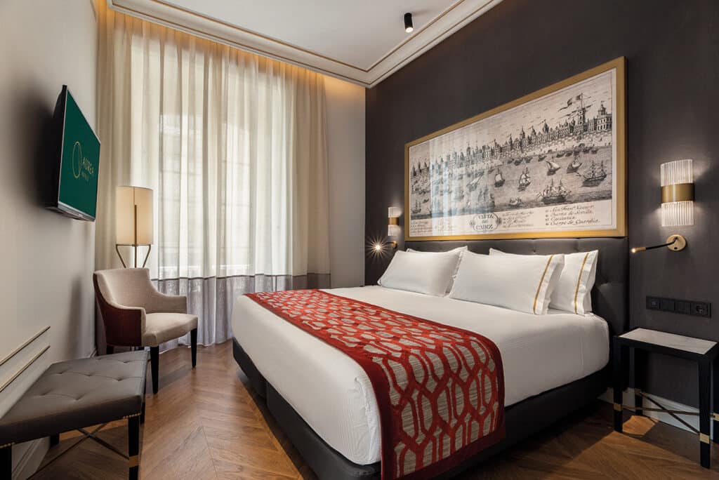 Un viaje al Cádiz del XVIII desde un hotel con historia propia 2 Habitación del Áurea Casa Palacio Sagasta.