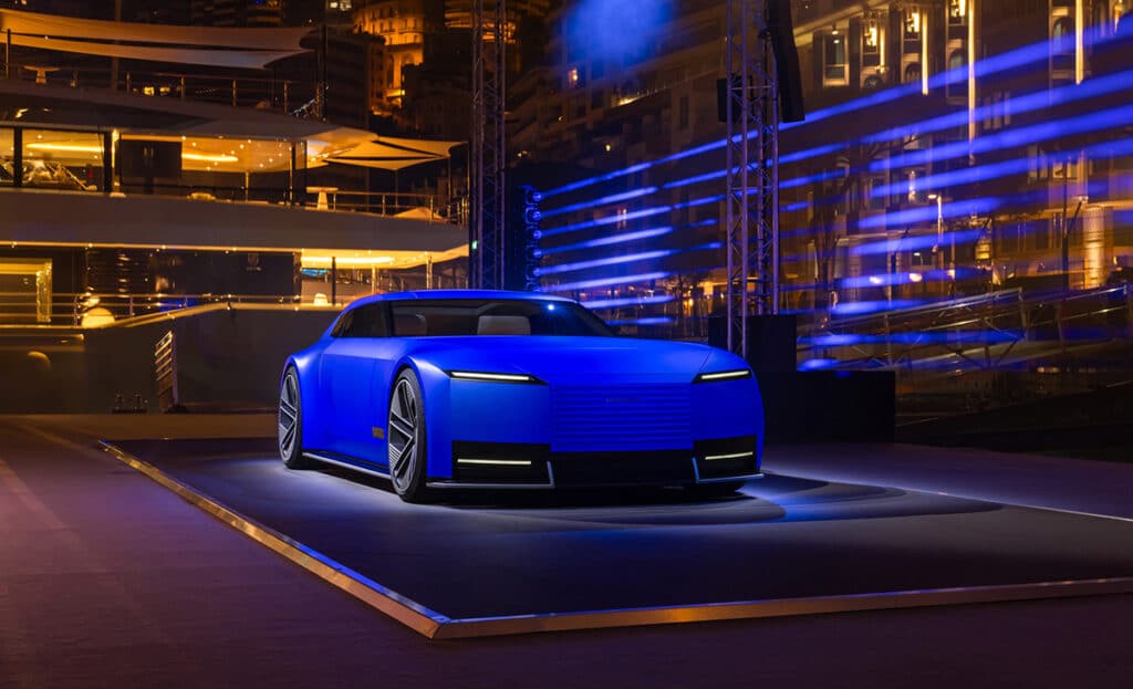 Jaguar presenta su espectacular Type 00 en Mónaco.