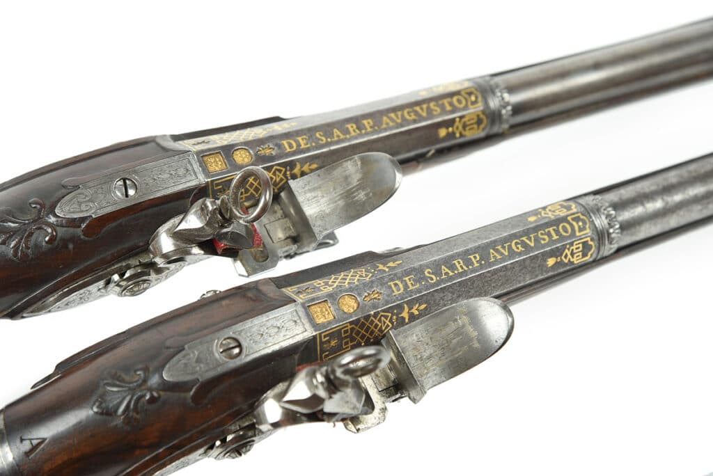 Una subasta muy especial: salen a la venta las pistolas de la colección privada del primer Duque de Sussex 1 Pistolas de la colección privada del primer Duque de Sussex.