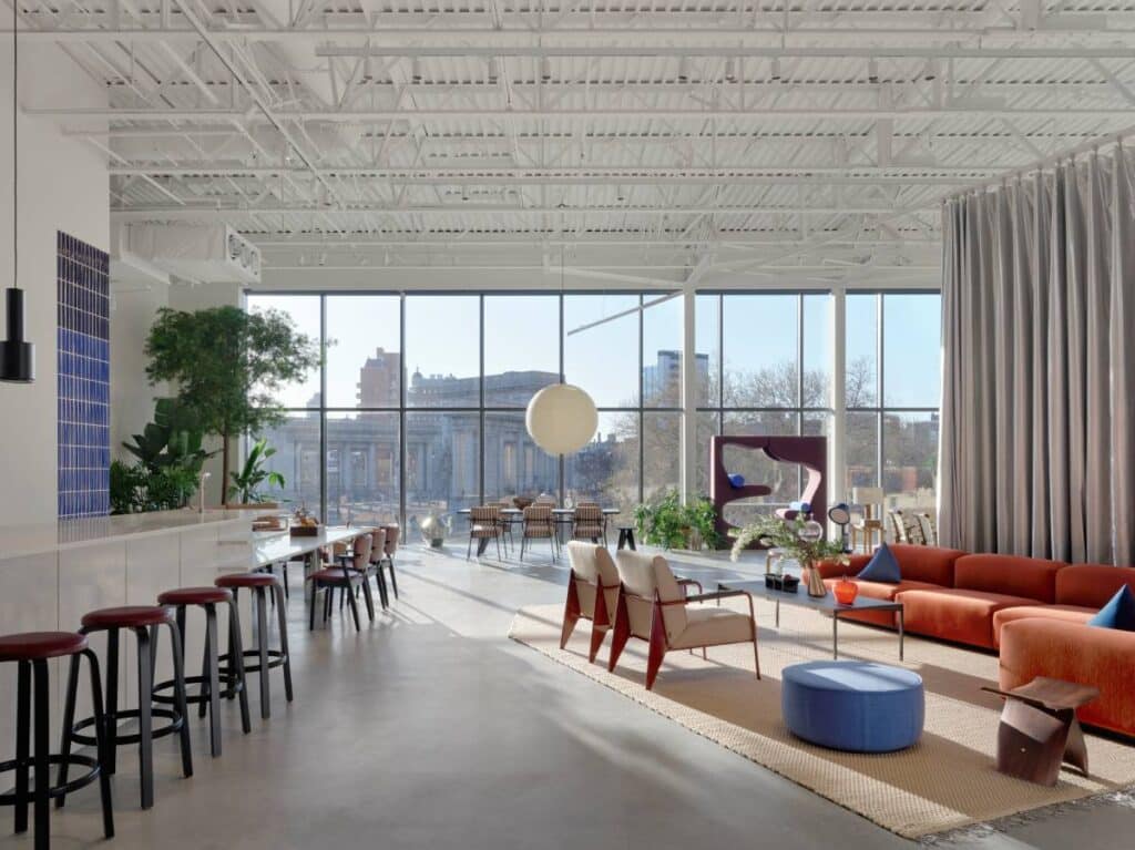 Showroom de Vitra en el Chinatown de Manhattan.