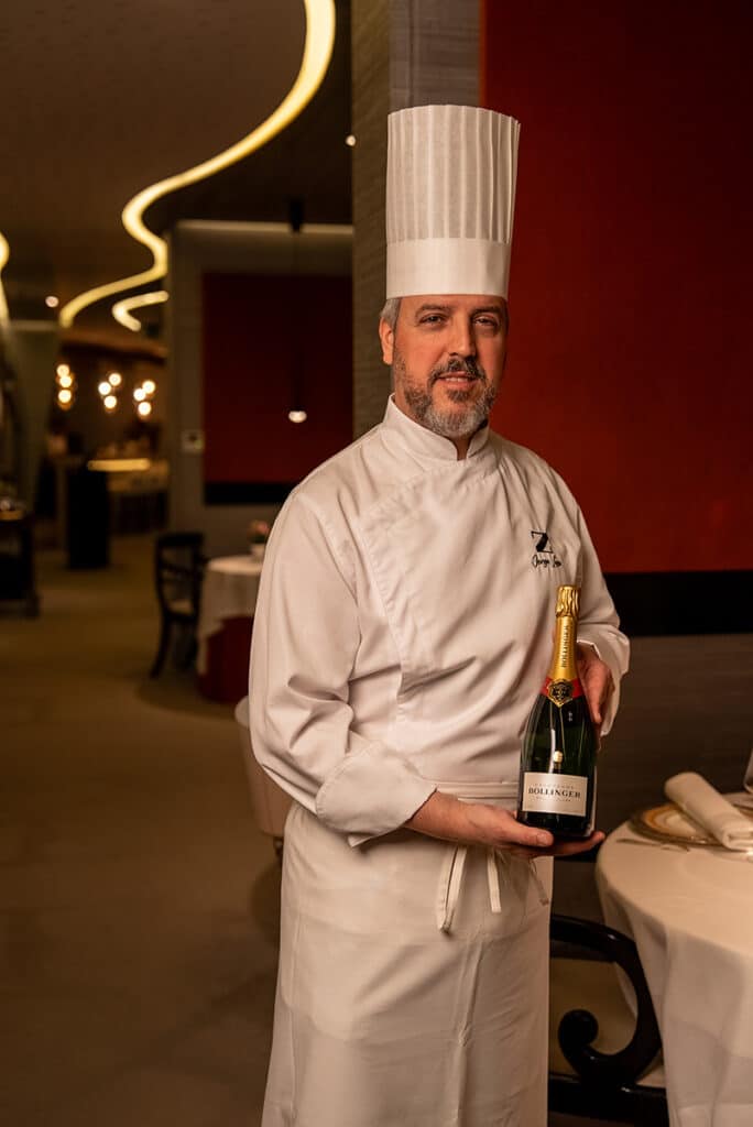 Bollinger y Zalacaín celebran San Isidro con un homenaje castizo a la alta gastronomía 2 El chef Jorge Losa del restaurante Zalacaín.