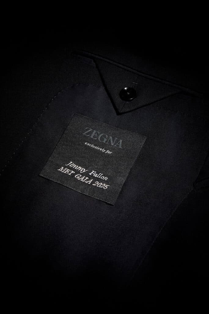 ZEGNA, Jaeger-LeCoultre y Dior conquistan la alfombra roja de la Gala Met 2025 1 Traje de ZEGNA para Jimmy Fallon en la Gala Met 2025.