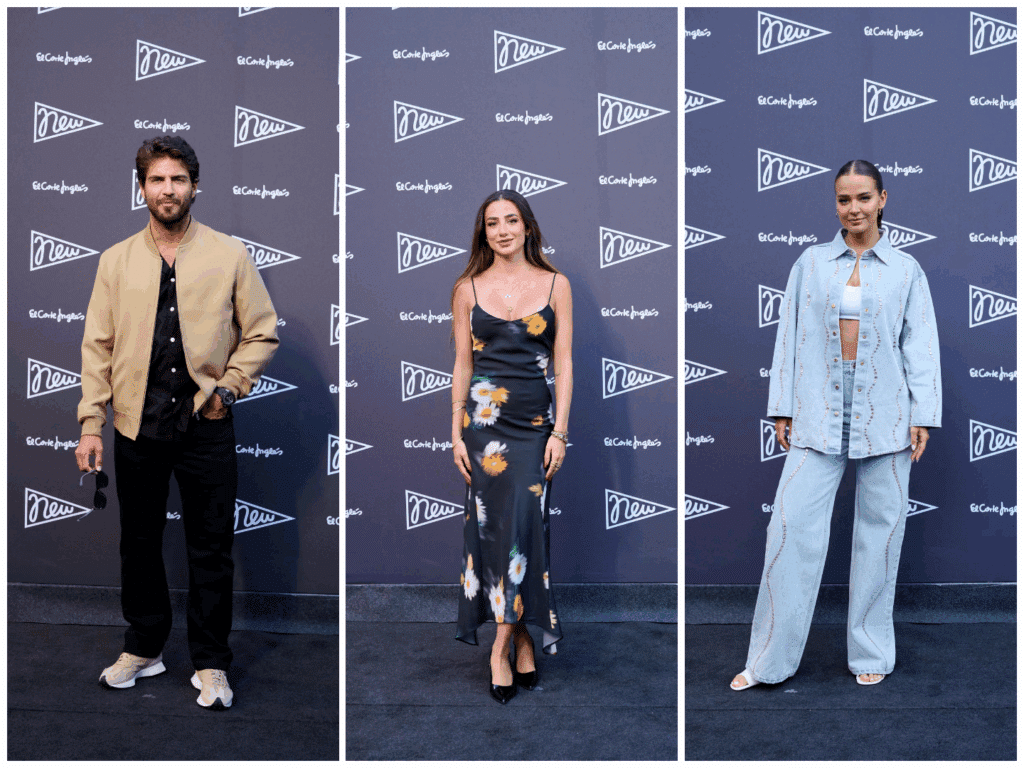 El actor Maxi Iglesias; la influencer Lola Lolita y la también influencer Laura Escanes.