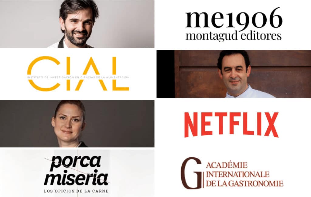 Fernando Sáenz, Montagud Editores y Netflix, galardonados por la Academia Internacional de Gastronomía 2025.