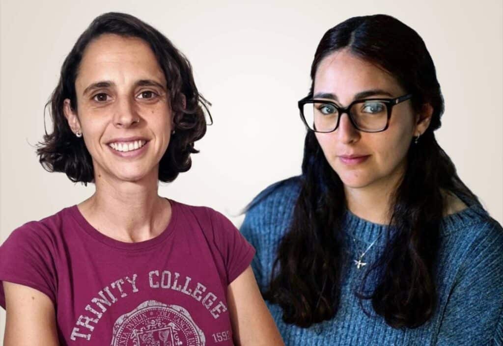 Aline López y Gemma Morcillo, ganadoras de Audi Future Stories 2025 con ‘Antes de las seis’.