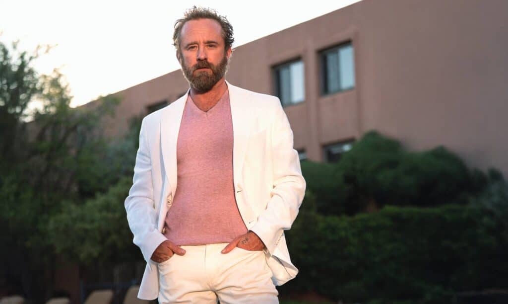 El actor Ben Foster posa para Gentleman.