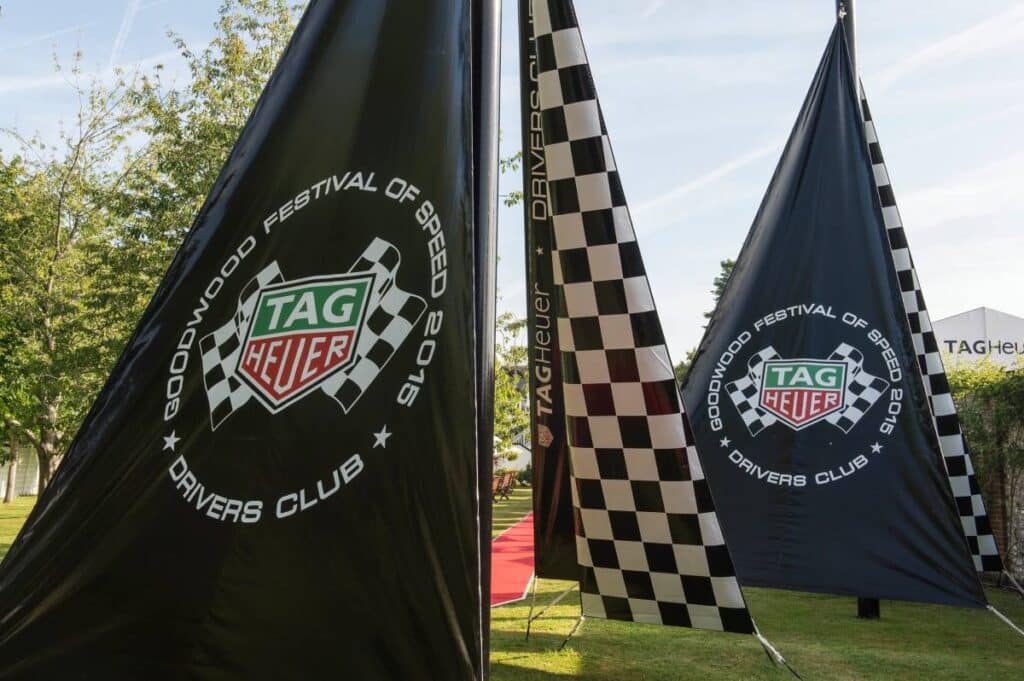 TAG Heuer regresa al Goodwood Festival of Speed como Socio Oficial de Cronometraje 2 TAG Heuer regresa al Goodwood Festival of Speed como Socio Oficial de Cronometraje.
