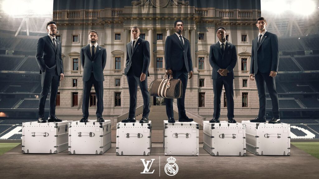 Colecciones Louis Vuitton x Real Madrid.