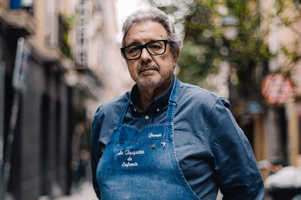 El chef y propietario de La Tasquita de Enfrente, Juanjo López.