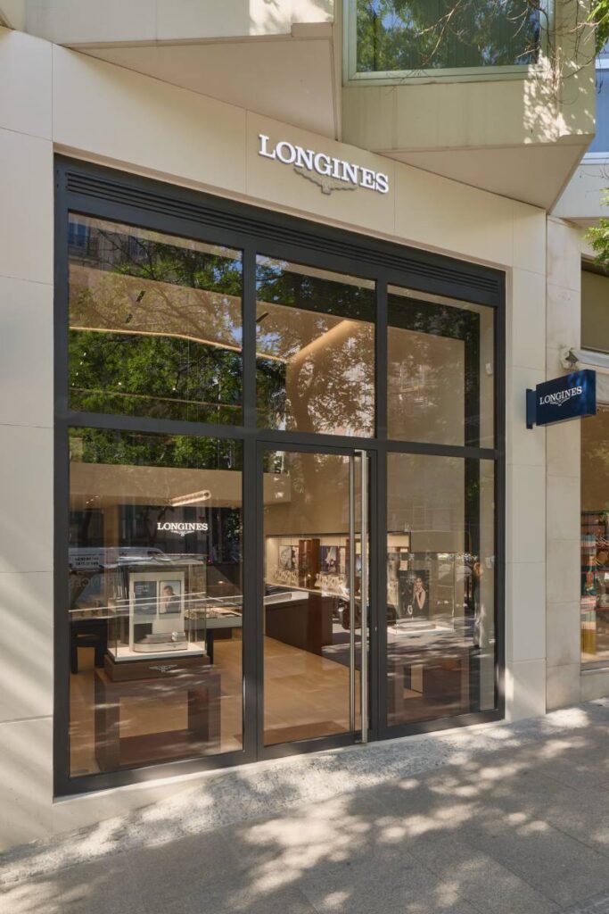Longines abre nueva boutique en la Milla de Oro madrileña 2 Nueva boutique de Longines en Ortega y Gasset, Madrid.