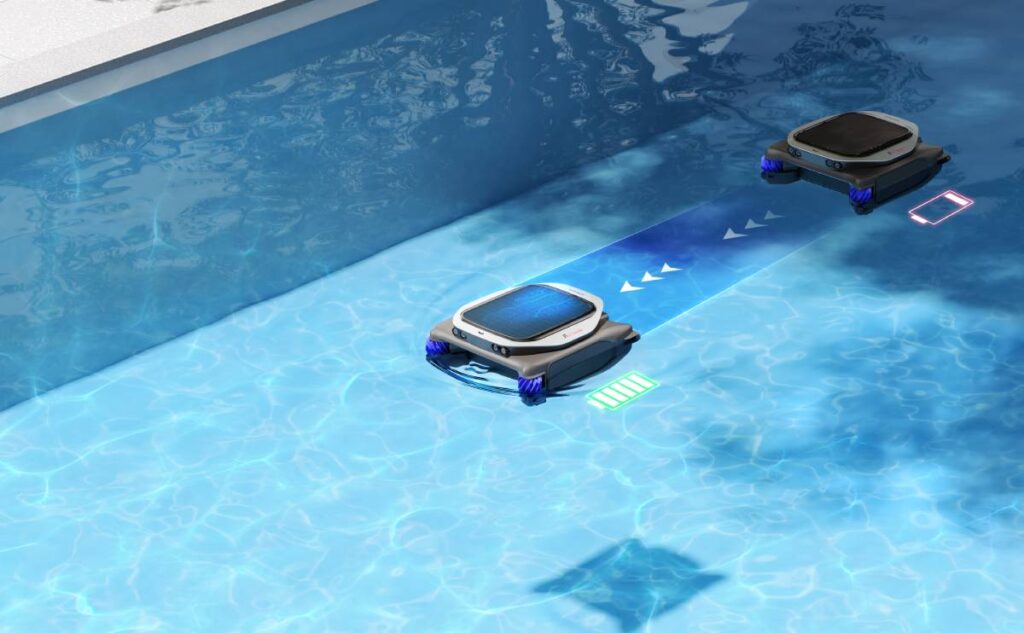 Dreame J1, el nuevo robot solar para limpiar la piscina.