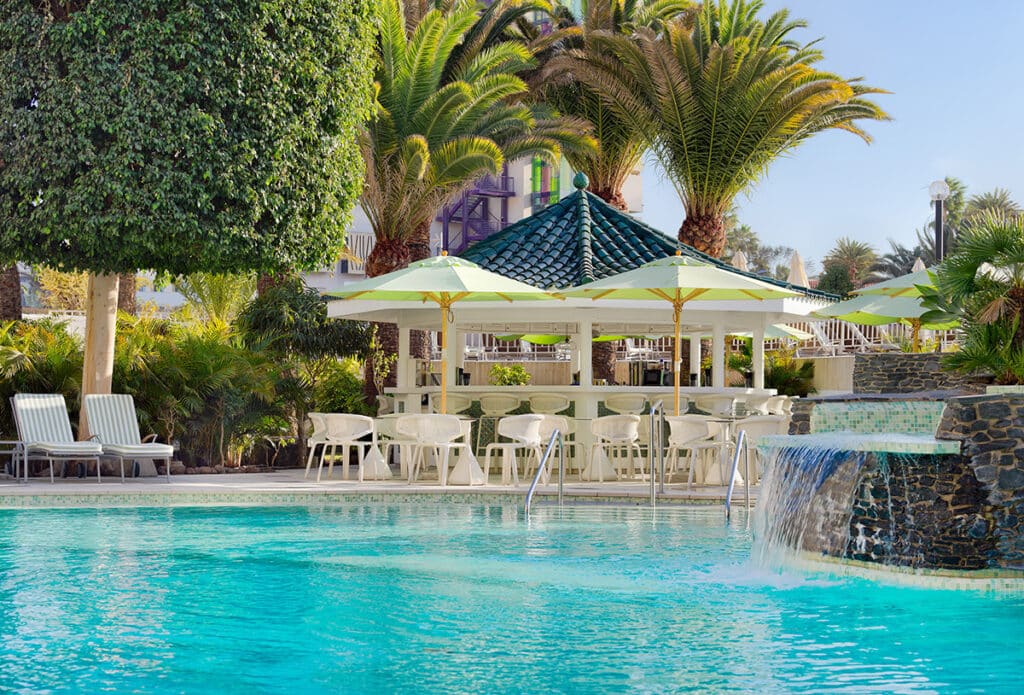 Piscina del Seaside Sandy Beach en Gran Canaria.