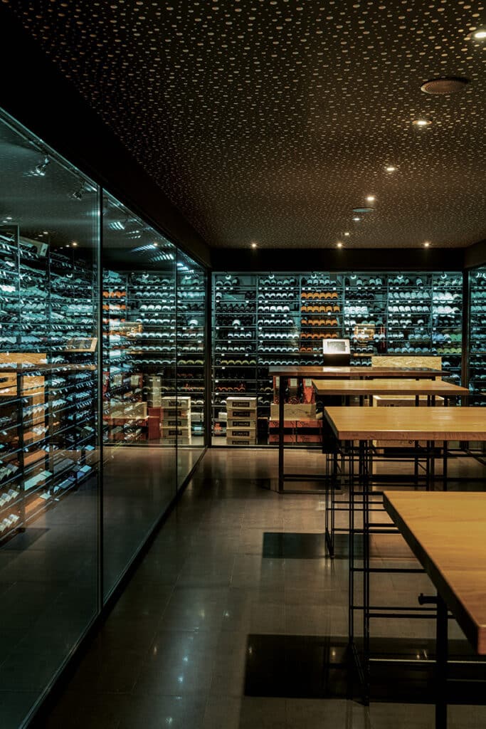 La bodega de Retiro da Costiña.