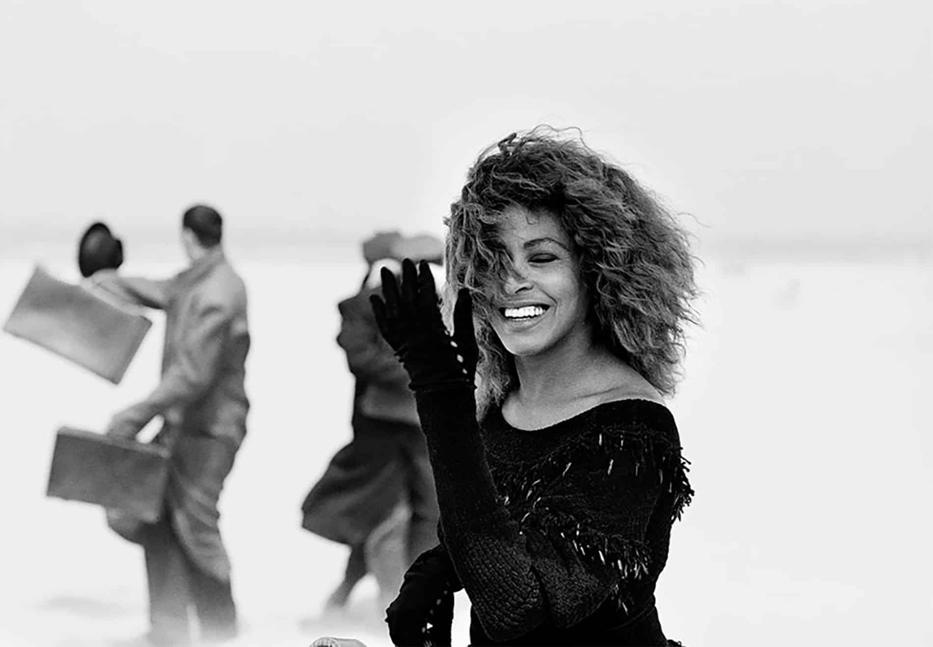 Tina Turner fotografiada por Peter Lindbergh.
