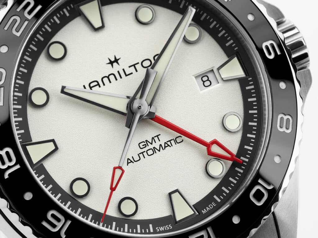 Khaki Navy GMT de Hamilton.