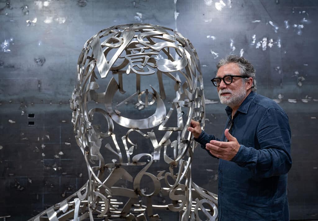 El artista catalán Jaume Plensa.