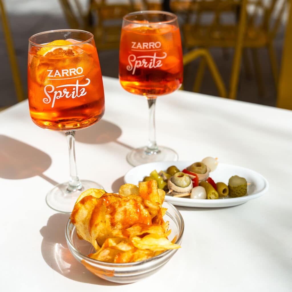 Vermut Zarro Spritz.