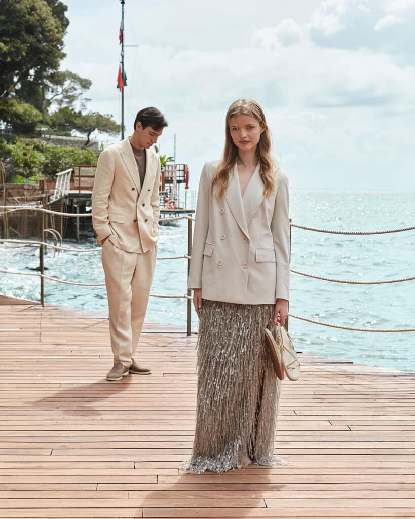 Moda de verano 2025 de Georgio Armani.