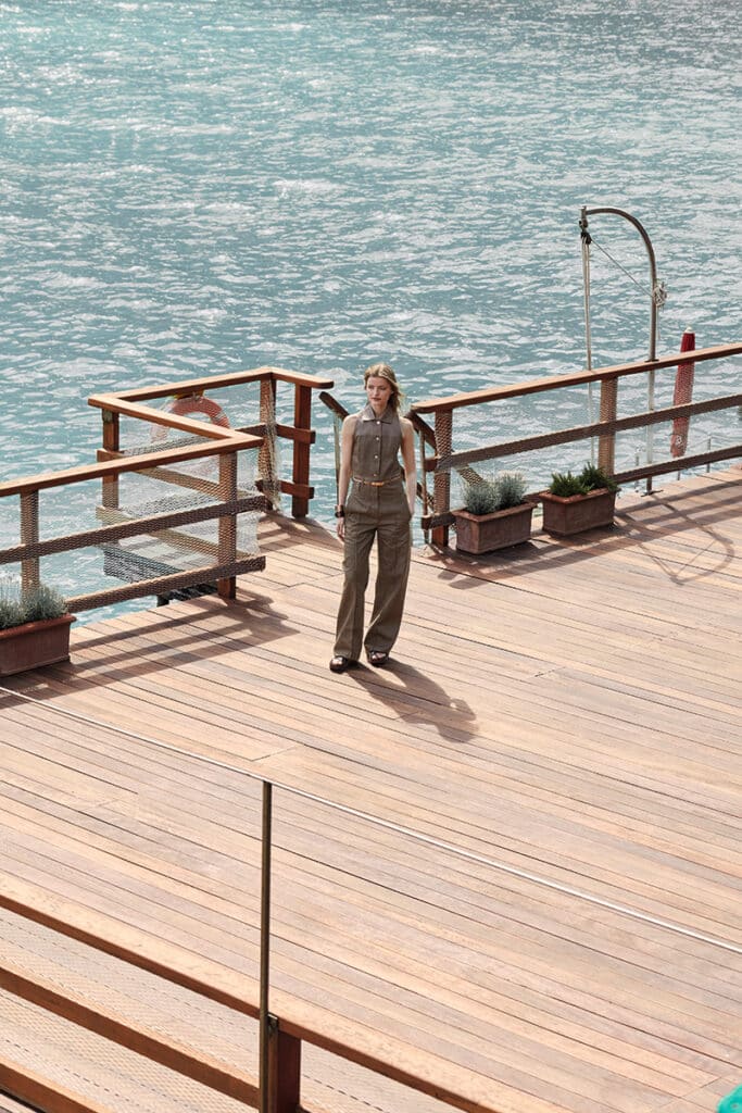 Moda de verano 2025 de Georgio Armani.