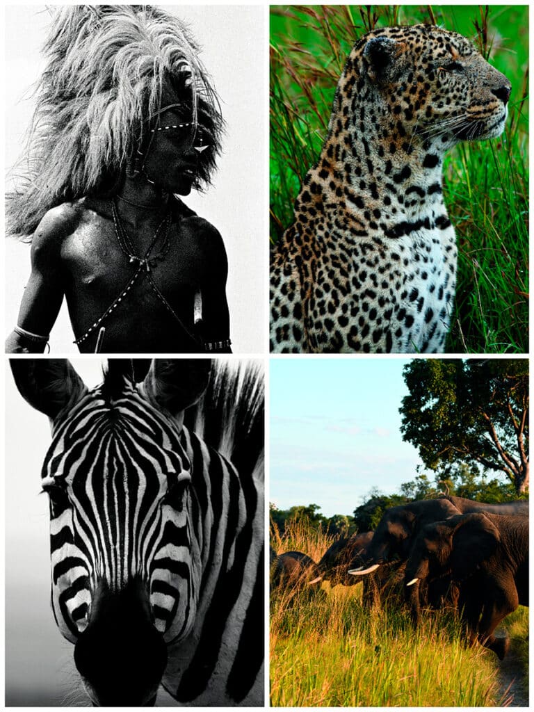 Fotografías de Aline Coquelle para el libro 'African Adventures'.