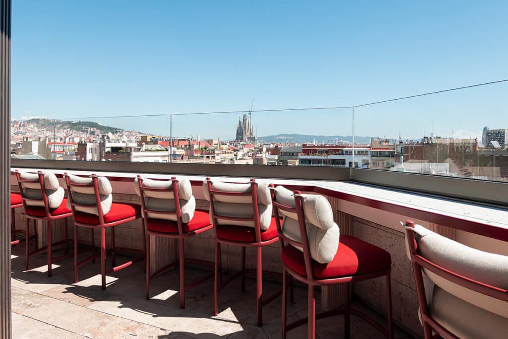 Azimuth Rooftop del Hotel Almanac.