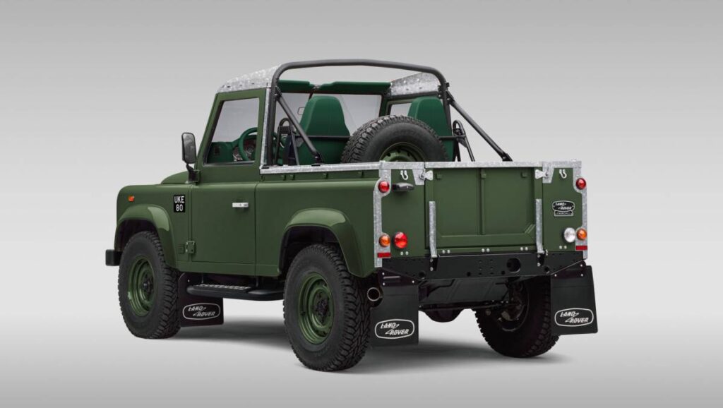 Classic Defender V8 Churchill Edition.
