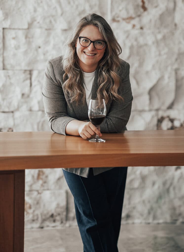 La sumiller Cristina M. Figuero.