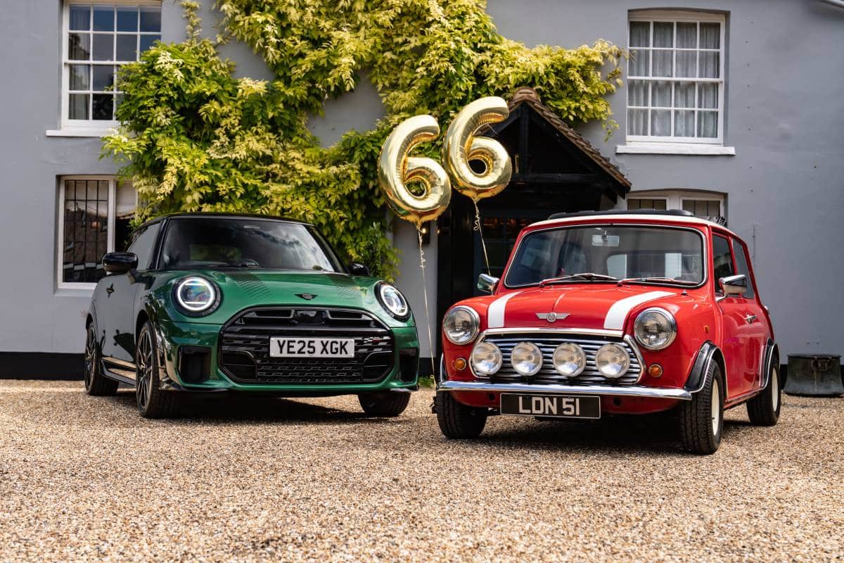 MINI celebra 66 años de historia.