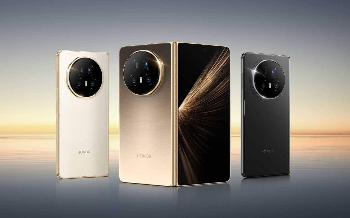 HONOR presenta el Magic V5, su smartphone plegable más delgado y ligero.