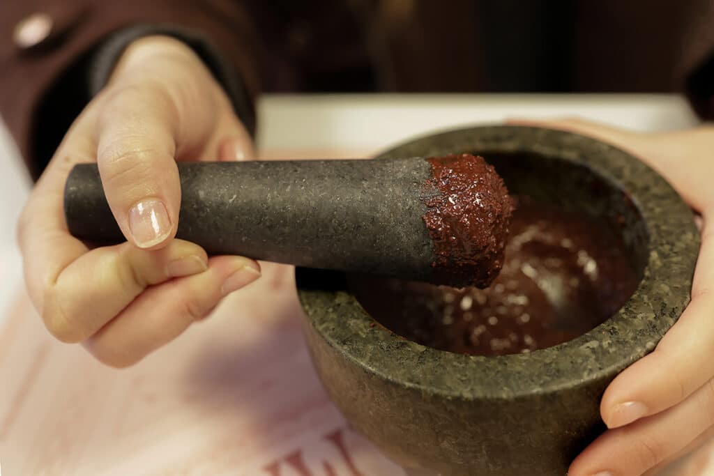 Tienda de Chocolate Amatller en Barcelona.