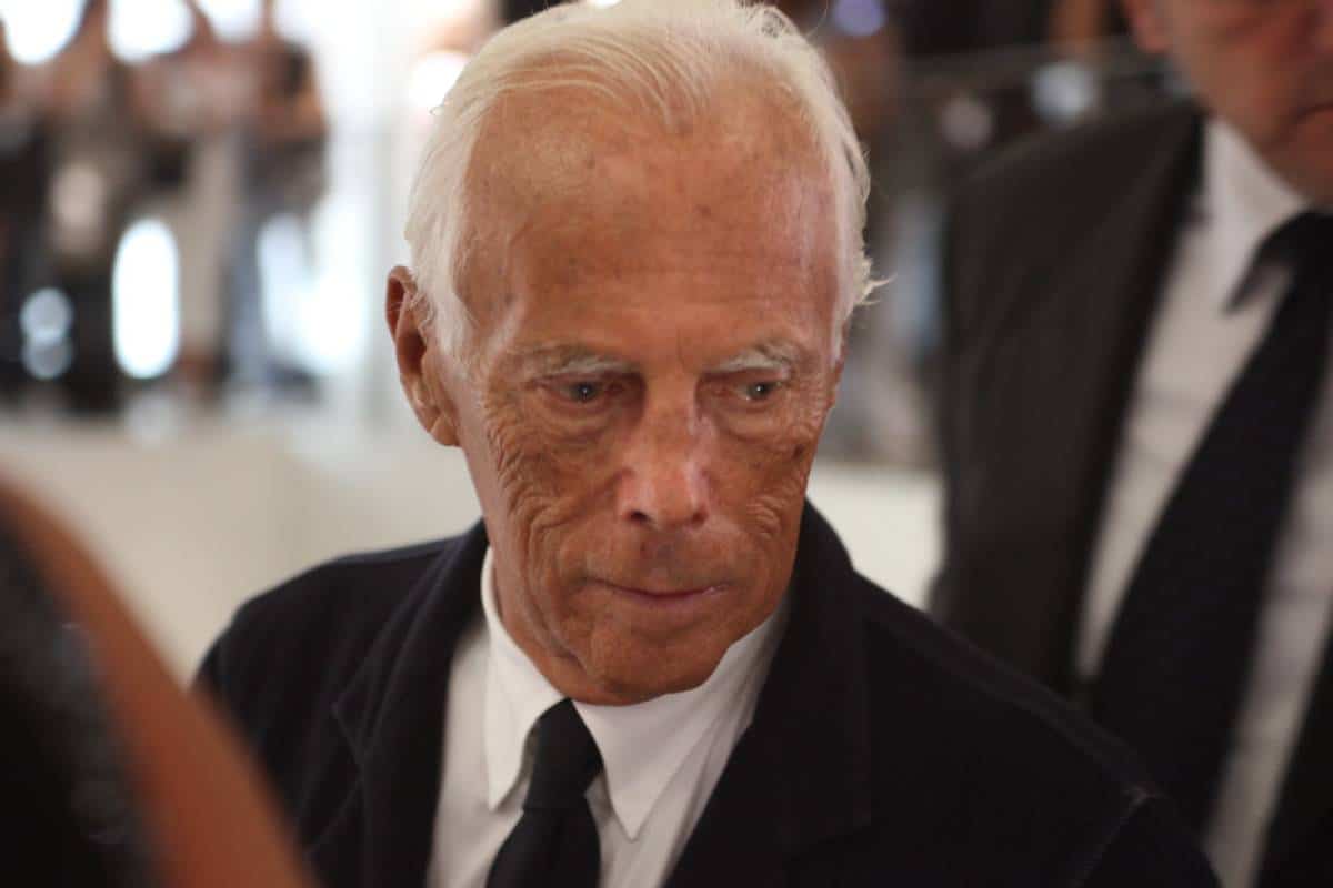 Fallece Giorgio Armani.