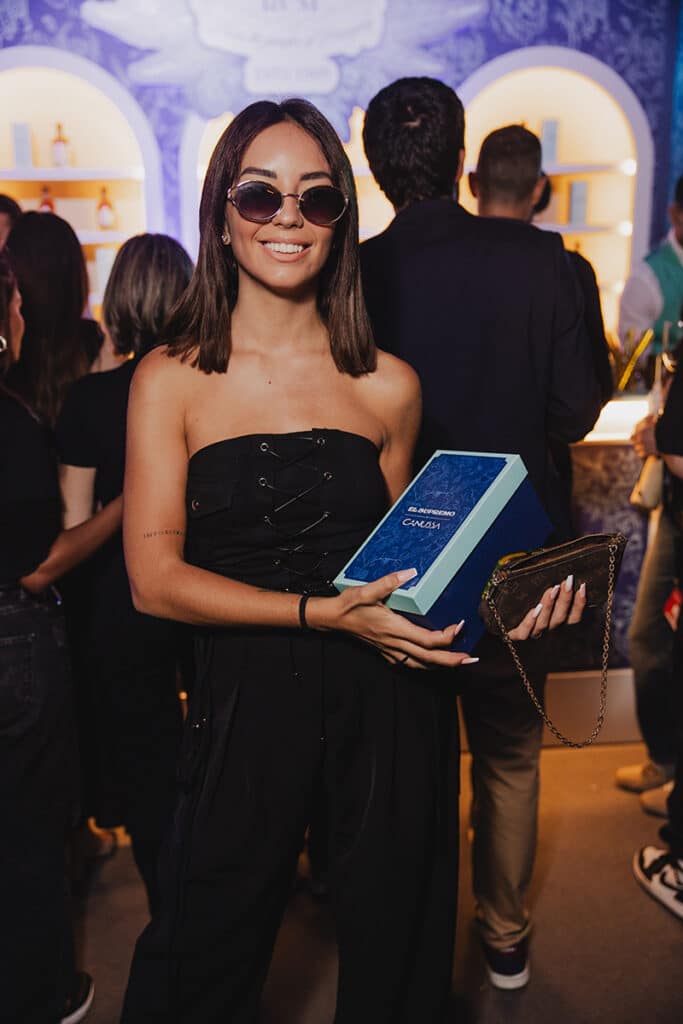 Anita Williams en la Mercedes-Benz Fashion Week Madrid. 