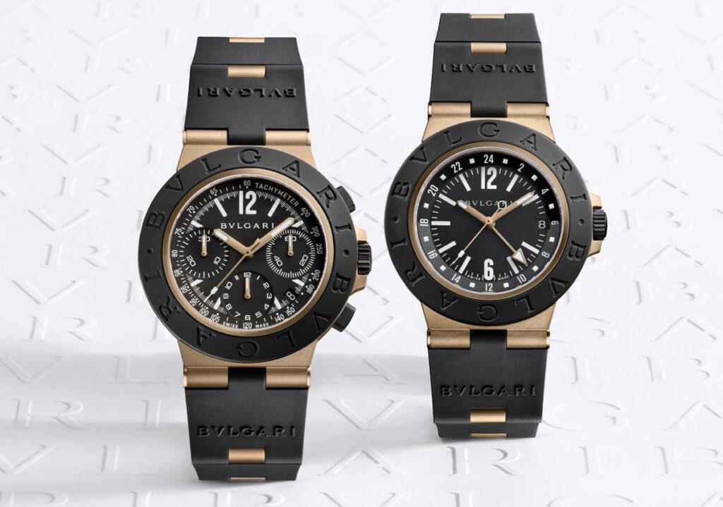 Bvlgari Bronzo GMT y Bvlgari Bronzo Chronograph.