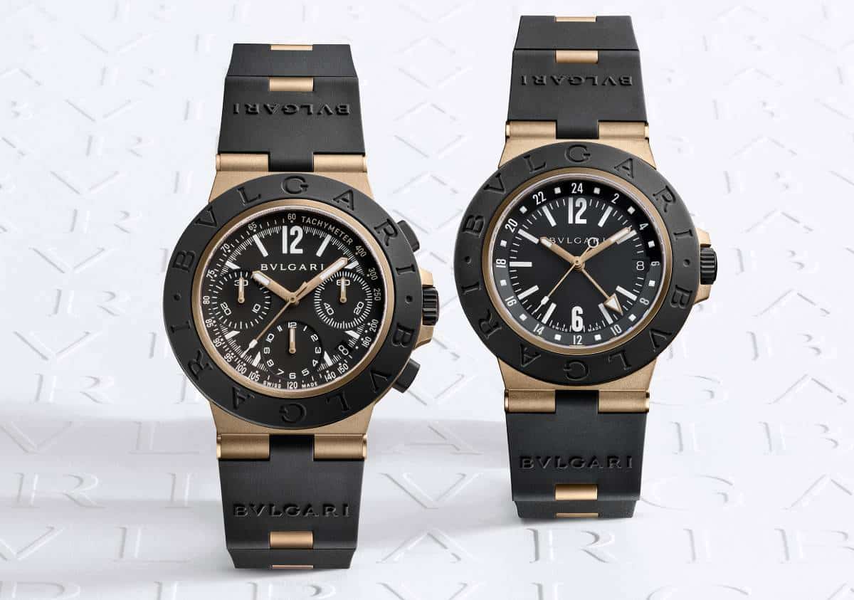 Bvlgari Bronzo GMT y Bvlgari Bronzo Chronograph.