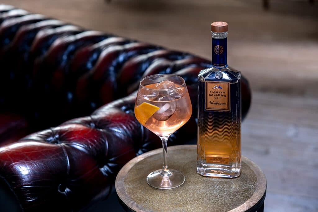 Gin Tonic de pomelo de Martin Miller’s Gin.