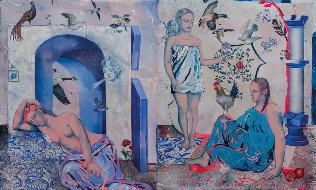 'Un viento cálido que alcanza todos los rincones’, obra del dúo Los Bravú, representados por la galería El Apartamento.