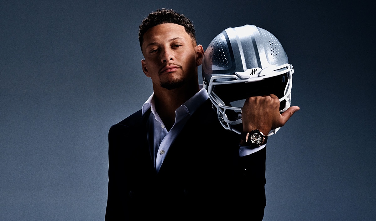 Patrick Mahomes, nuevo embajador de Hublot.