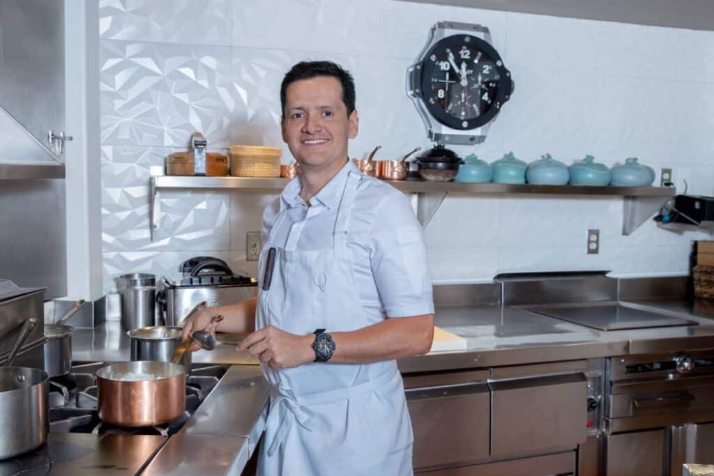El cocinero mexicano Jorge Vallejo se alía con Hublot.